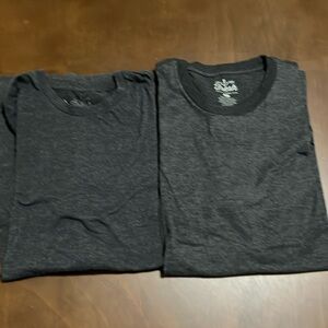 Large fresh clean tees 2 pack charcoal